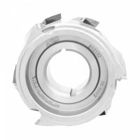 Фреза алмазная DELTA TOOLS 60x25x64 3+3x15Т L фуговальная для кромкооблицовочныx станков FELDER