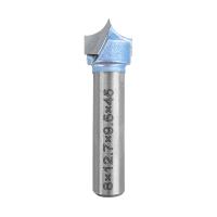 Фреза пазовая DELTA TOOLS скругление R=6,35 D=12,7x9,5x45 S=8 225.5841